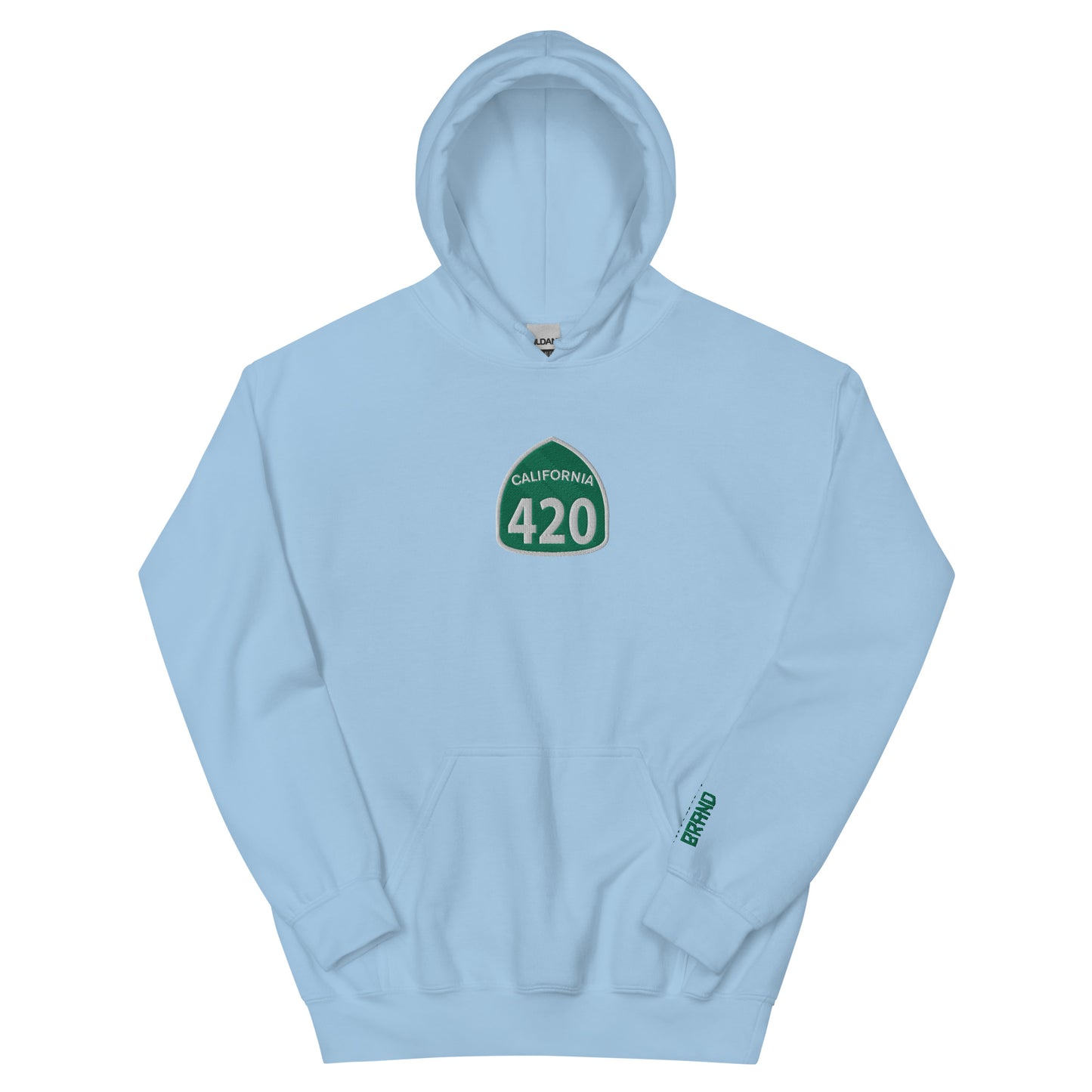 Kranik Brand Hoodie / 420 Collection / Embroidered / Highway 420
