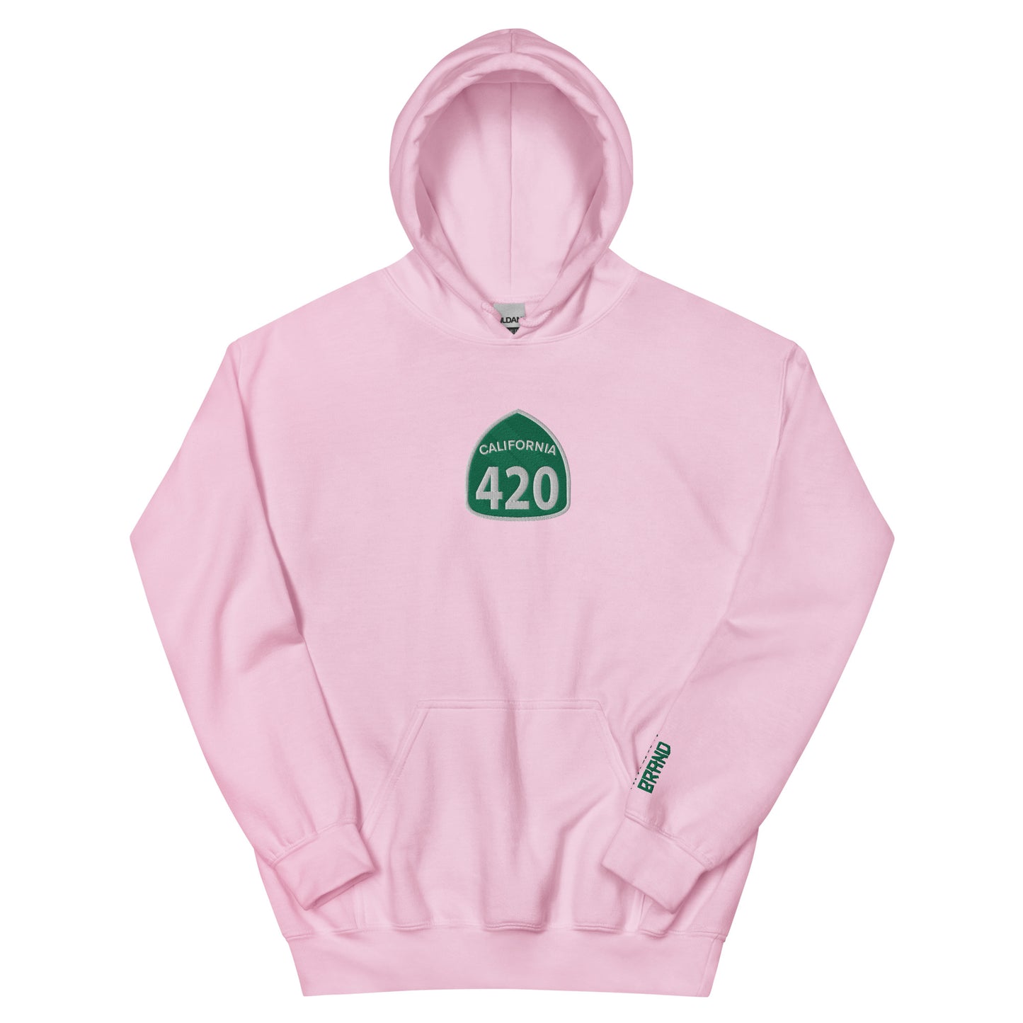 Kranik Brand Hoodie / 420 Collection / Embroidered / Highway 420
