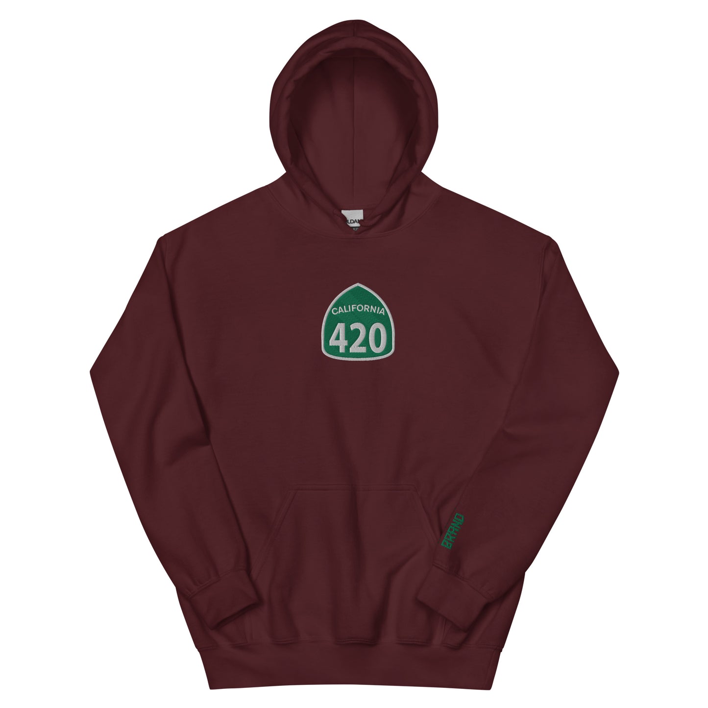 Kranik Brand Hoodie / 420 Collection / Embroidered / Highway 420