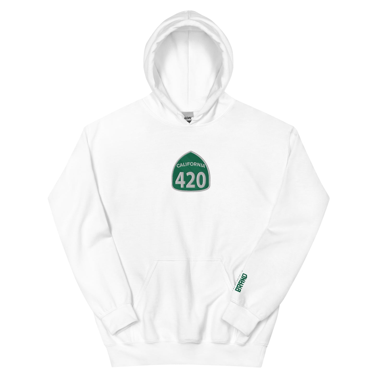 Kranik Brand Hoodie / 420 Collection / Embroidered / Highway 420