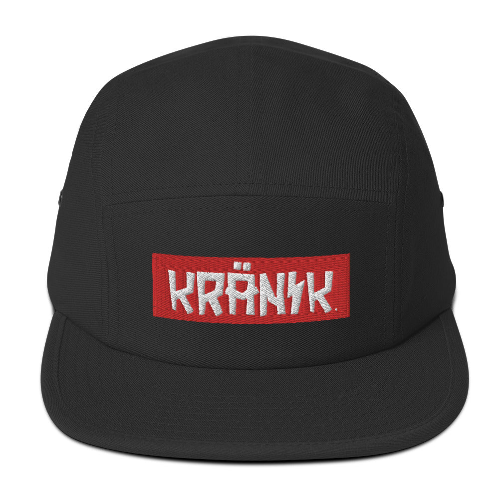 Kranik Brand Hat / Five Panel / Red Box Moto Logo