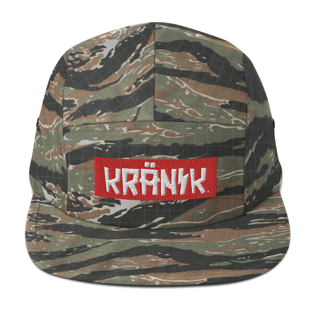 Kranik Brand Hat / Five Panel / Red Box Moto Logo