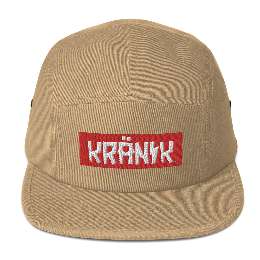 Kranik Brand Hat / Five Panel / Red Box Moto Logo