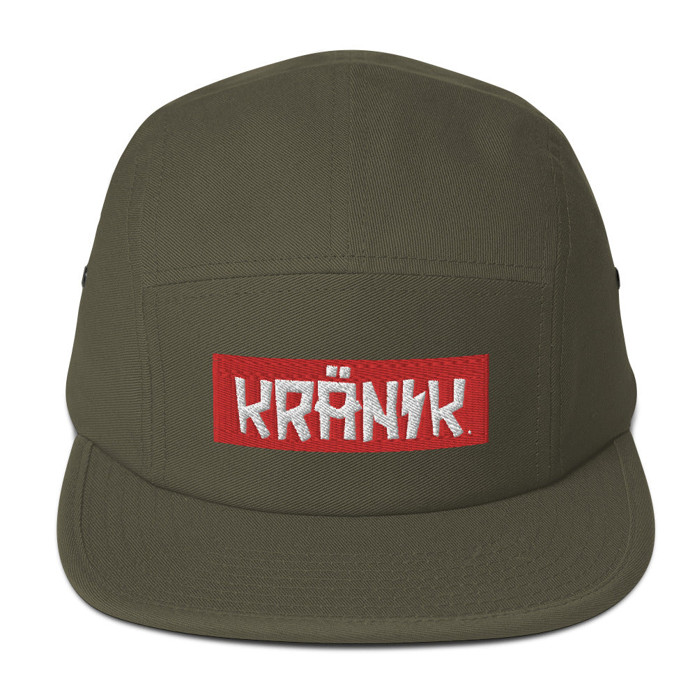 Kranik Brand Hat / Five Panel / Red Box Moto Logo