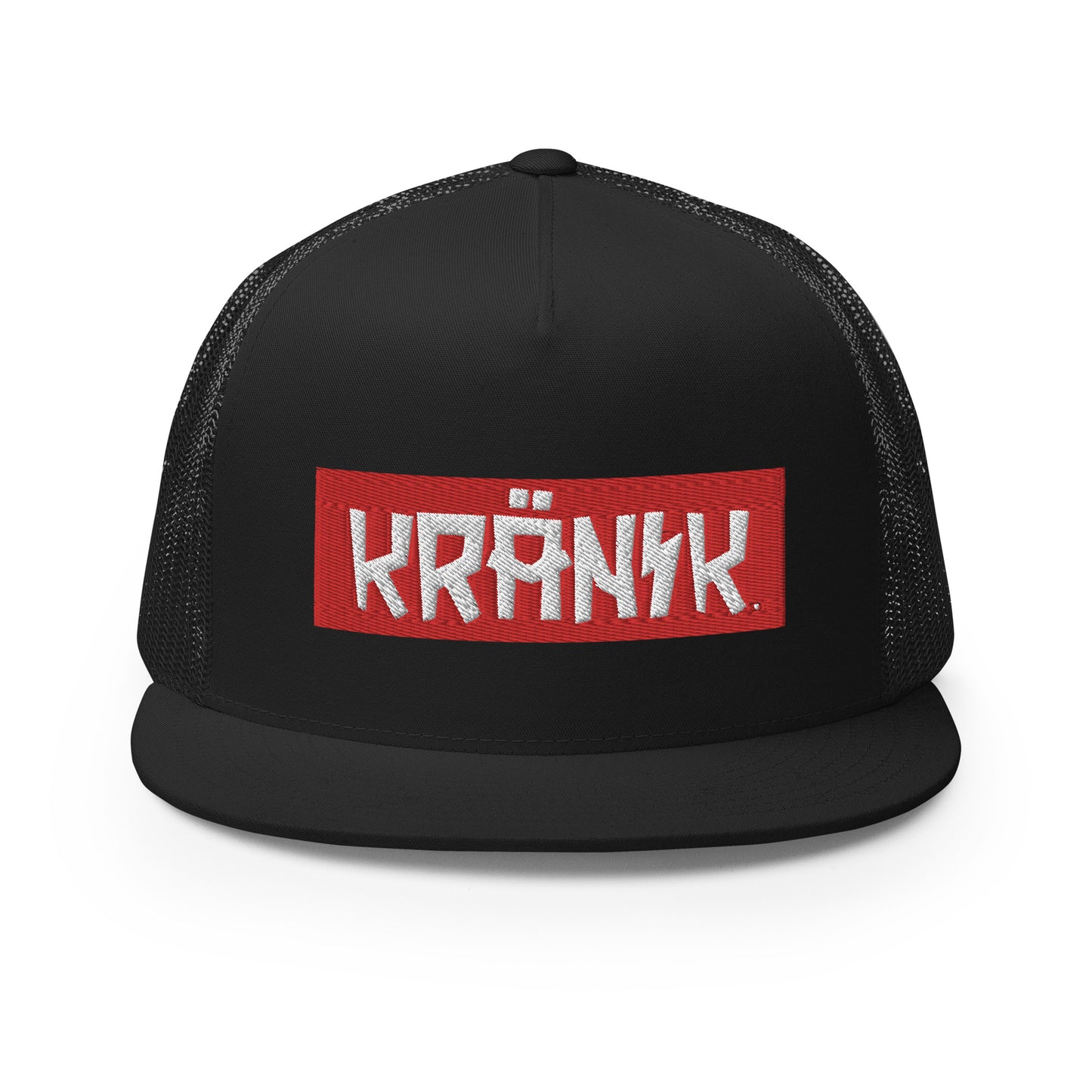 Kranik Brand Hat / Trucker / Red Box Moto Logo / Black