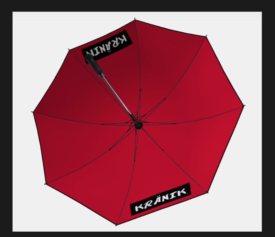 Kranik Brand Umbrella 60"