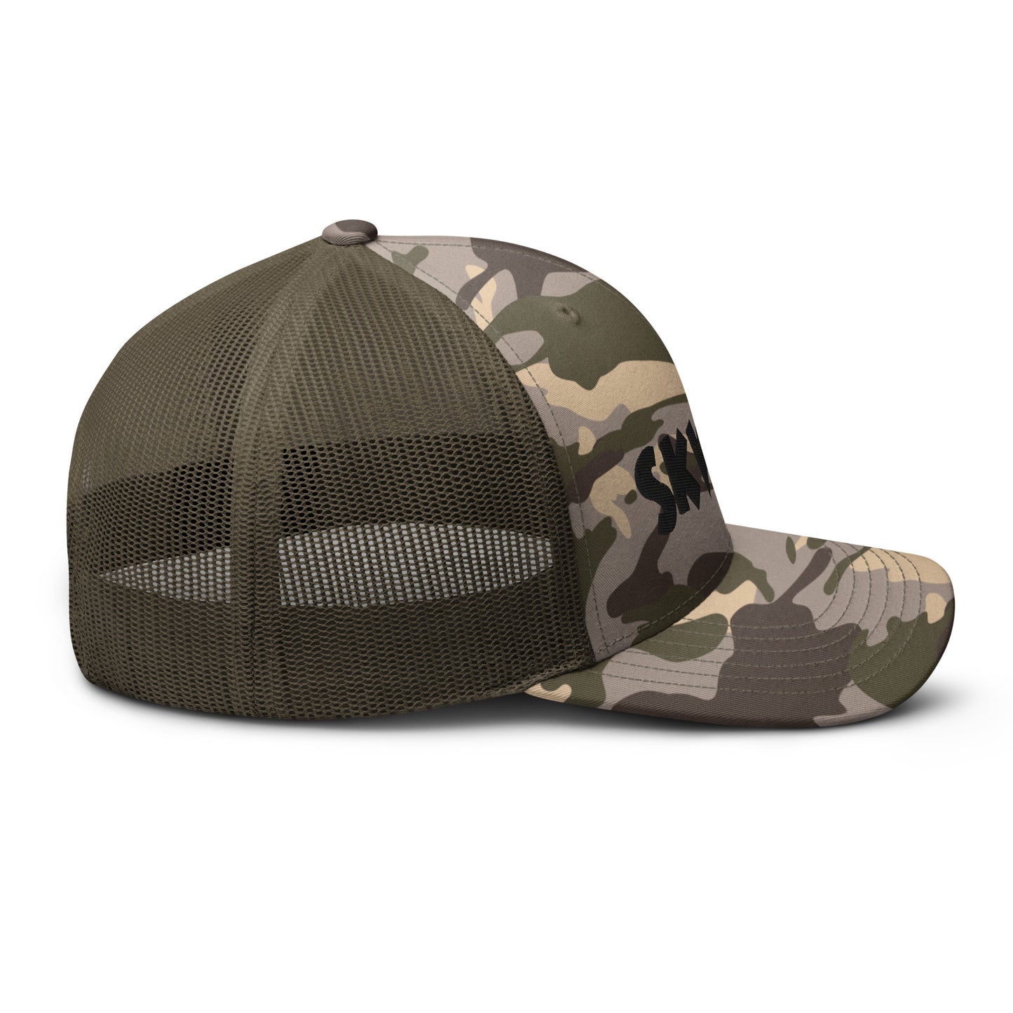Skwok Brand / Hat / Traditional / OG Logo / 3D Puff / Camouflage / Black