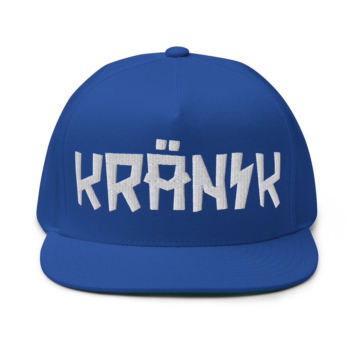 Kranik Brand Hat / Flat Bill / X Moto Logo / 3D Puff White Embroidery / 5 Color Options
