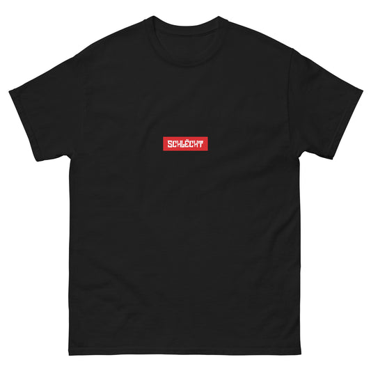 Schlecht Brand / #02 / Shirt / Red Box Logo