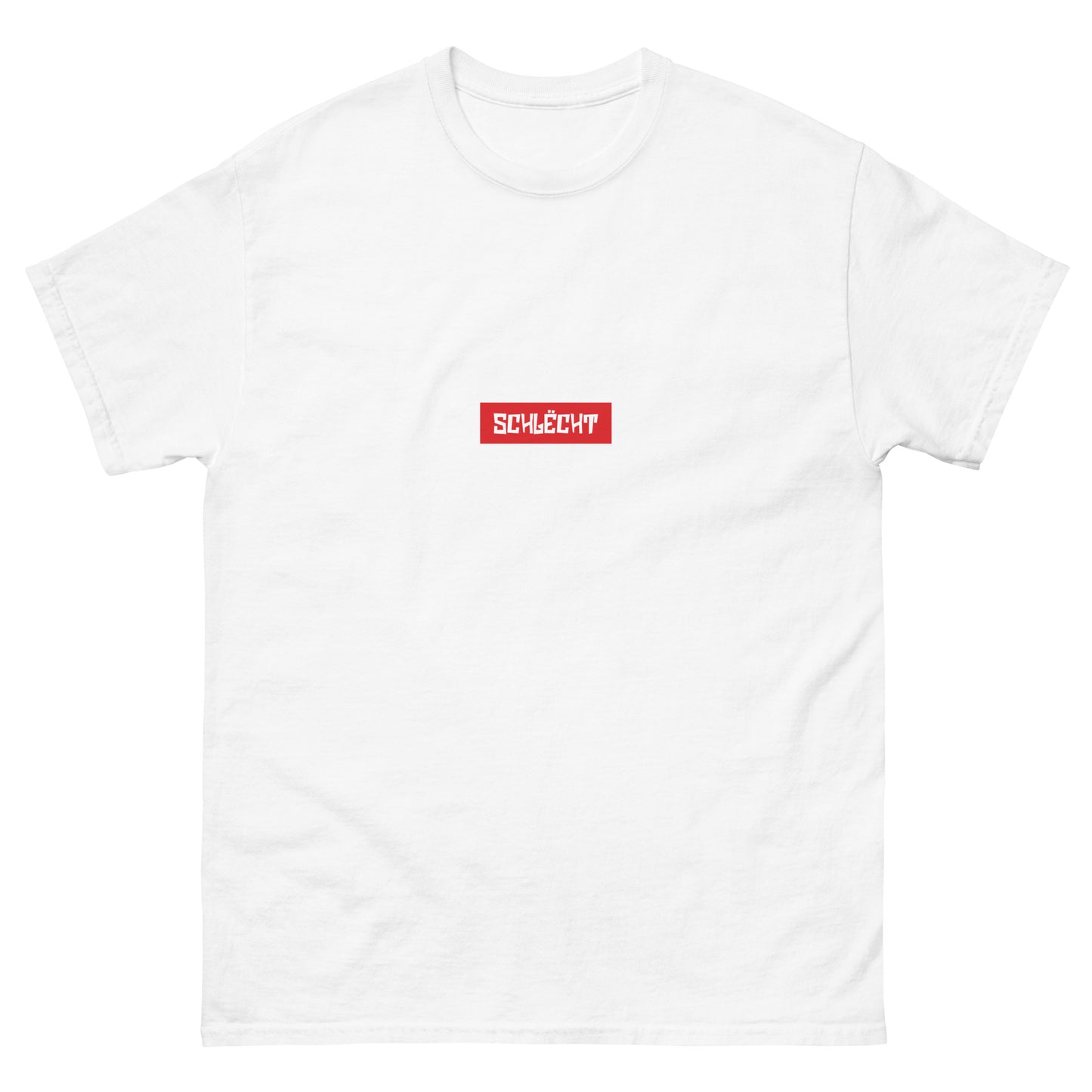 Schlecht Brand / #02 / Shirt / Red Box Logo