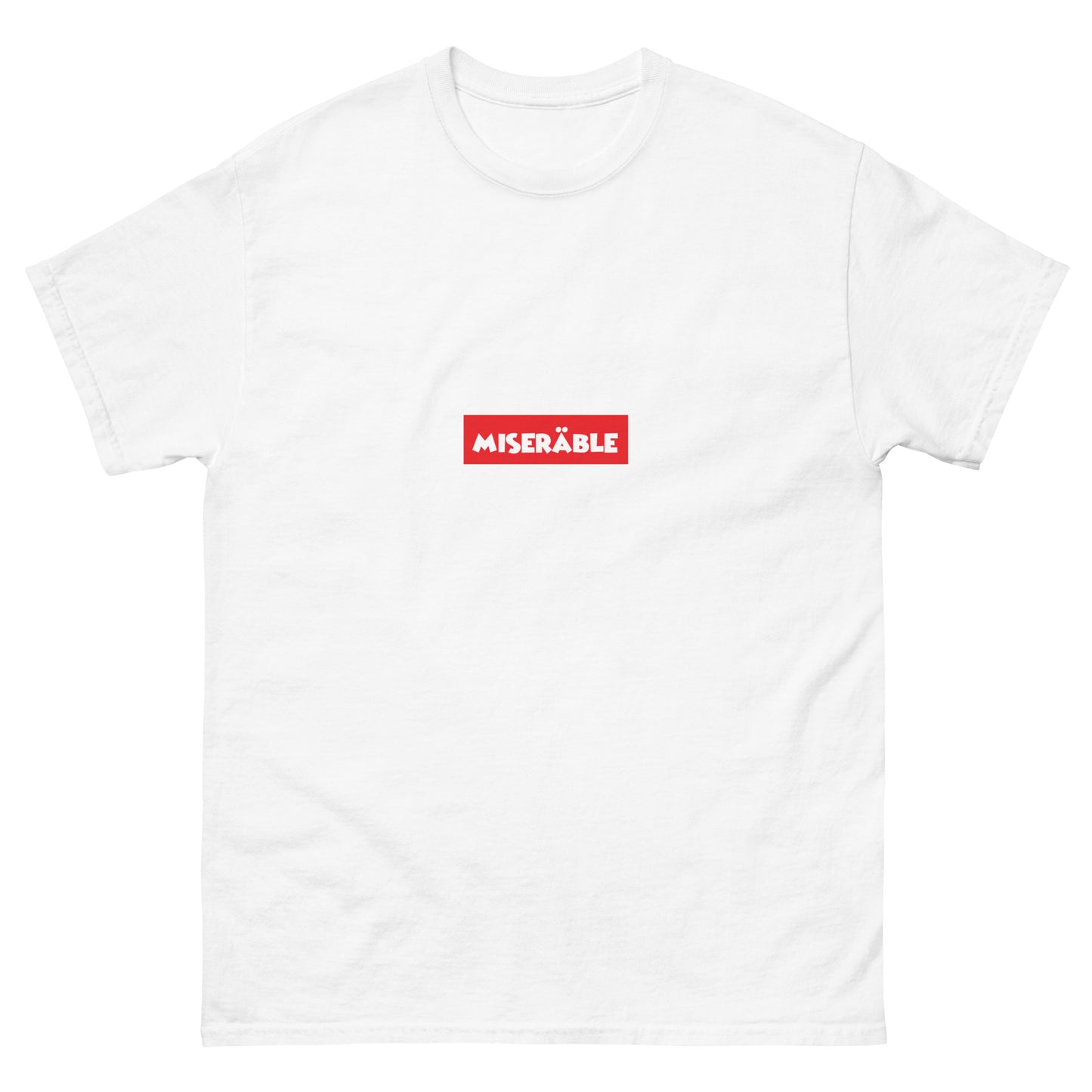 Miserable Brand / #02 / Shirt / Red Box Logo