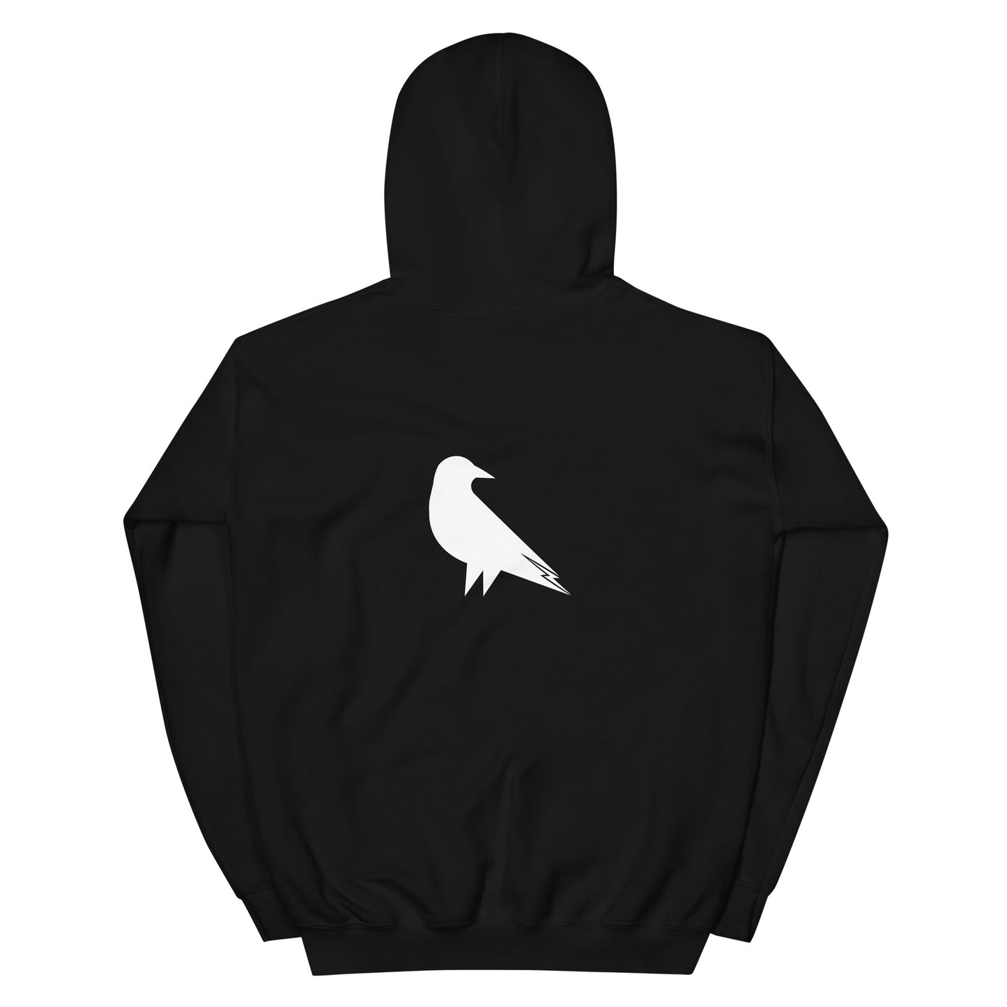 Skwok Brand (05) / Hoodie / Raven I Logo / Front - Back