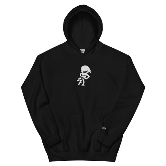 Kranik Brand / 8oz Gildan Hoodie / Ninja Logo / Moto / Embroidered