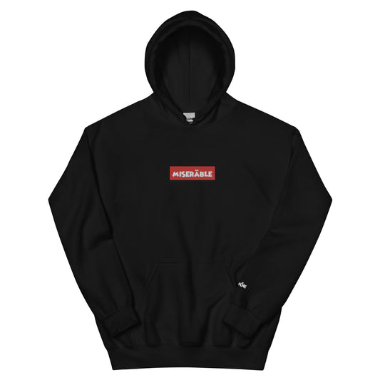 Miserable Brand / #04 / Hoodie / Red Box Logo