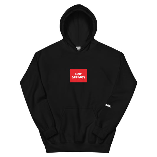 National Park Hoodies / Hot Springs / Hoodie / Red Box