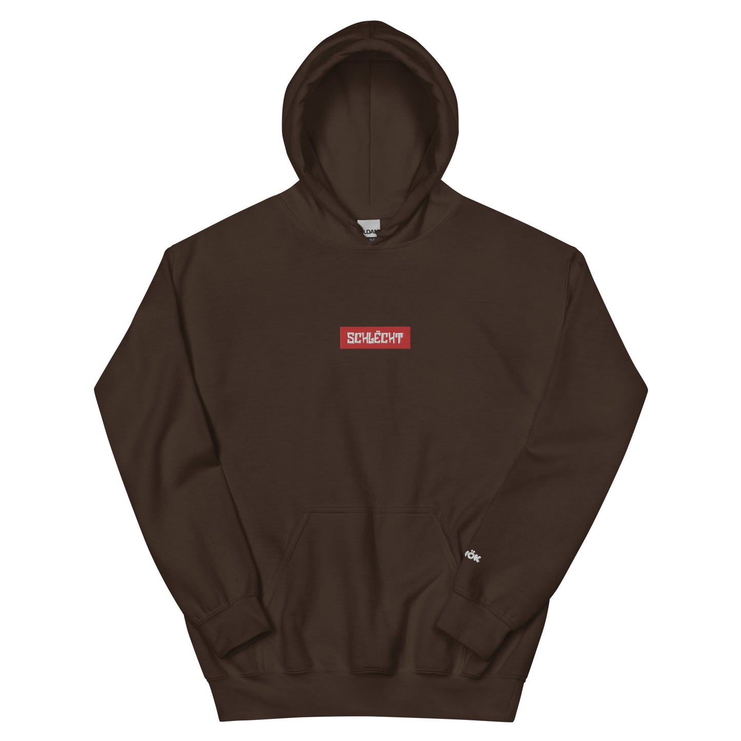 Schlecht Brand / #04 / Hoodie / Red Box Logo