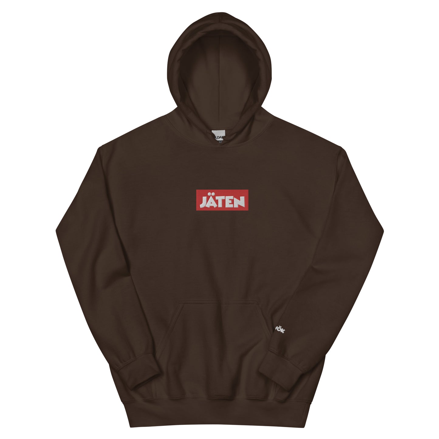 Jaten Brand / #04 / Hoodie / Red Box Logo