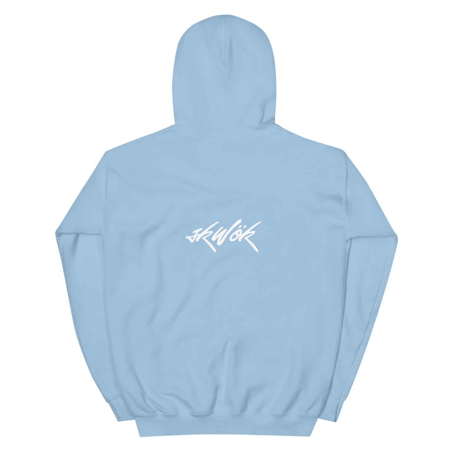 Skwok Brand (04) / Hoodie / Tag Logo / Front - Back