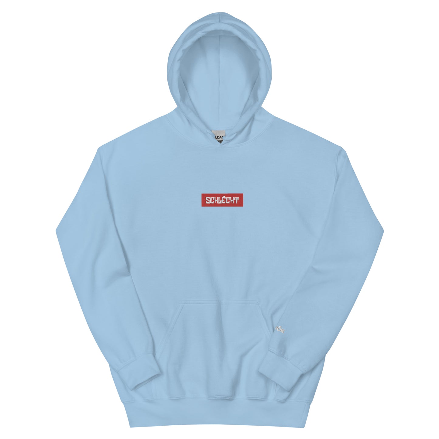 Schlecht Brand / #04 / Hoodie / Red Box Logo