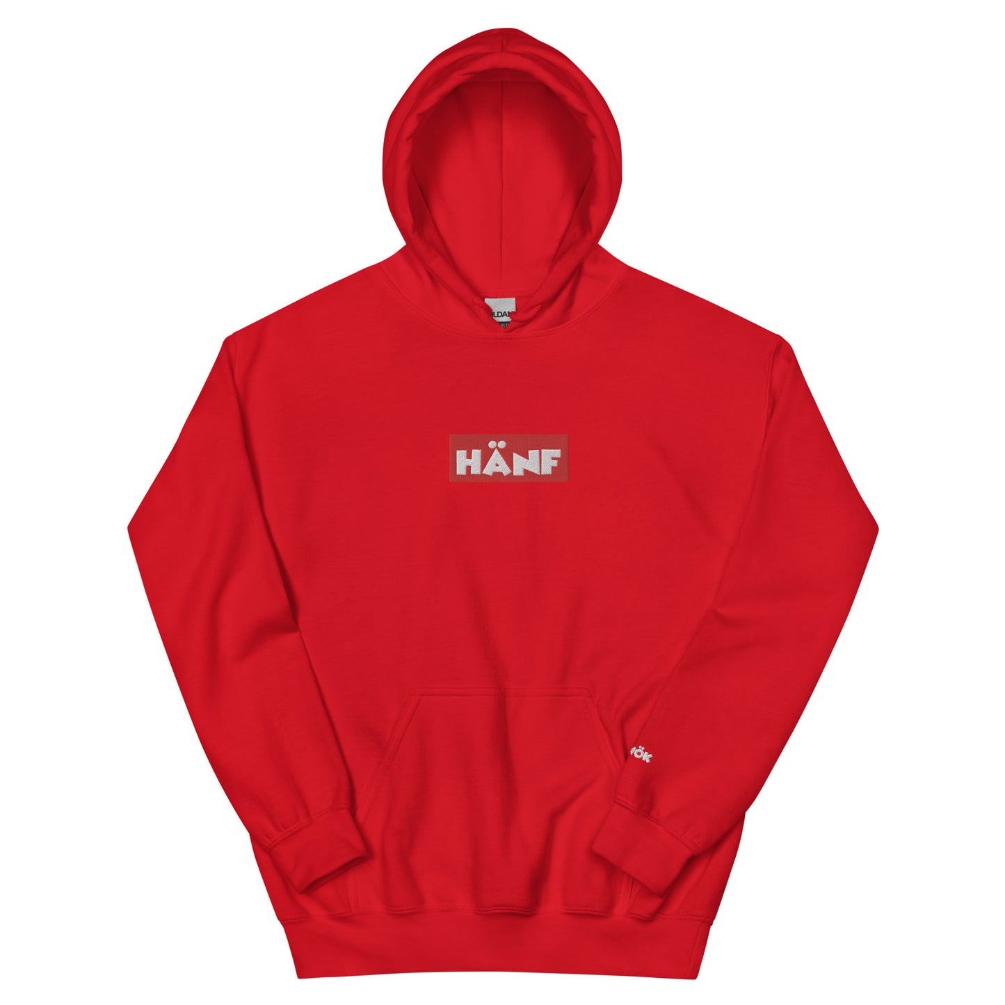 Hanf Brand / #04 / Hoodie / Red Box Logo