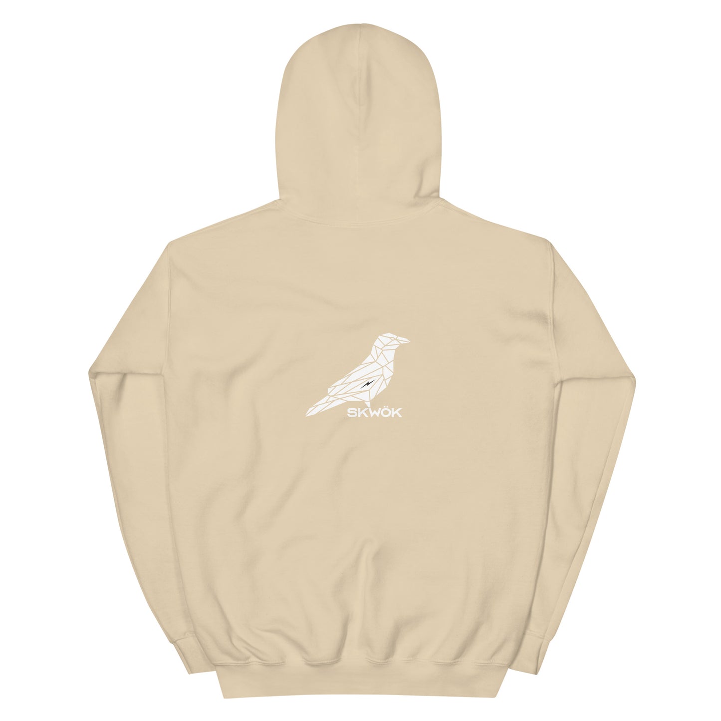 Skwok Brand (08) / 8oz Gildan Hoodie / Raven IV Logo / Front - Back