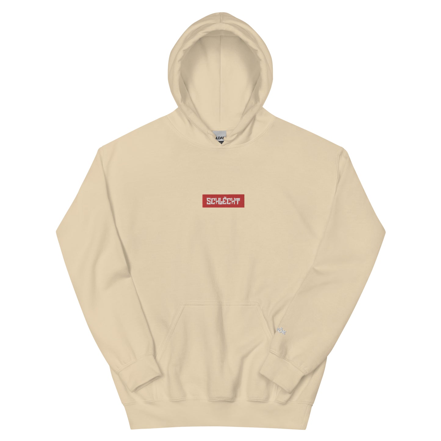 Schlecht Brand / #04 / Hoodie / Red Box Logo