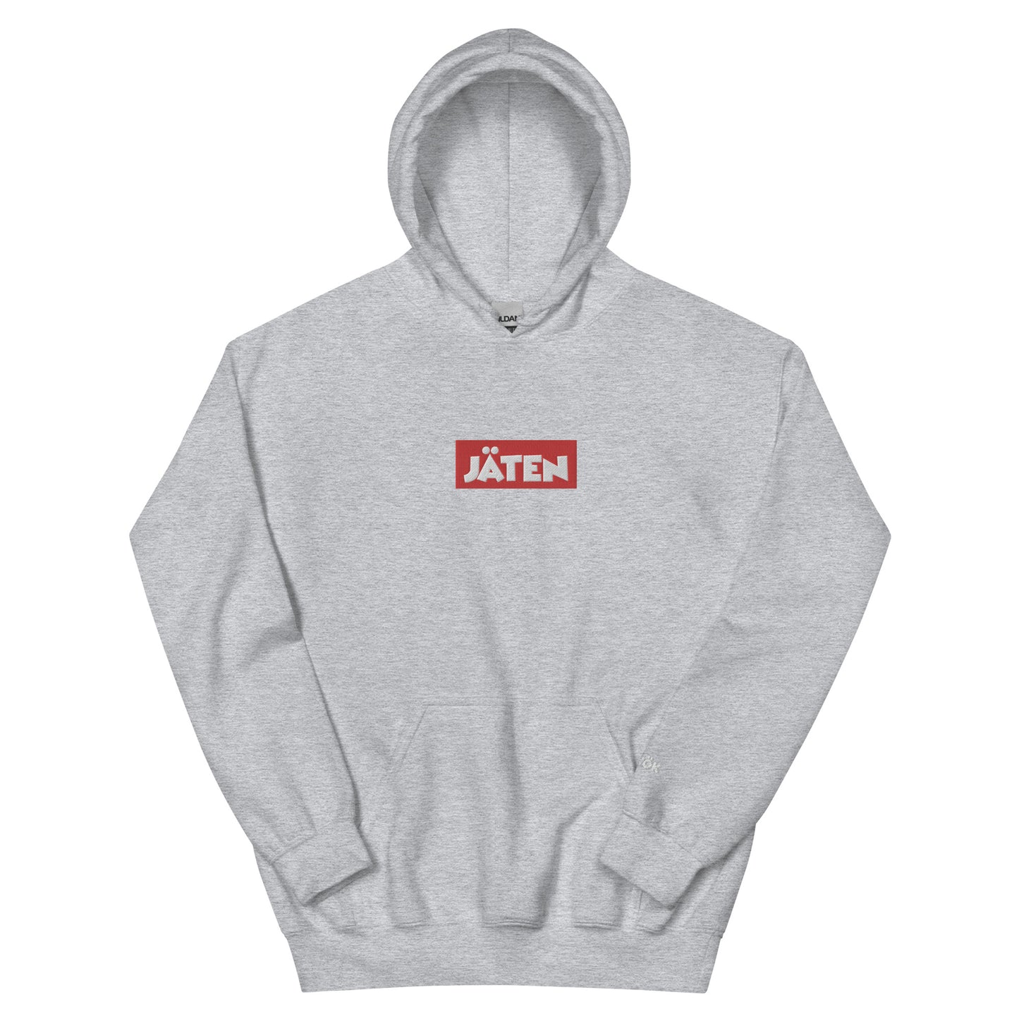 Jaten Brand / #04 / Hoodie / Red Box Logo