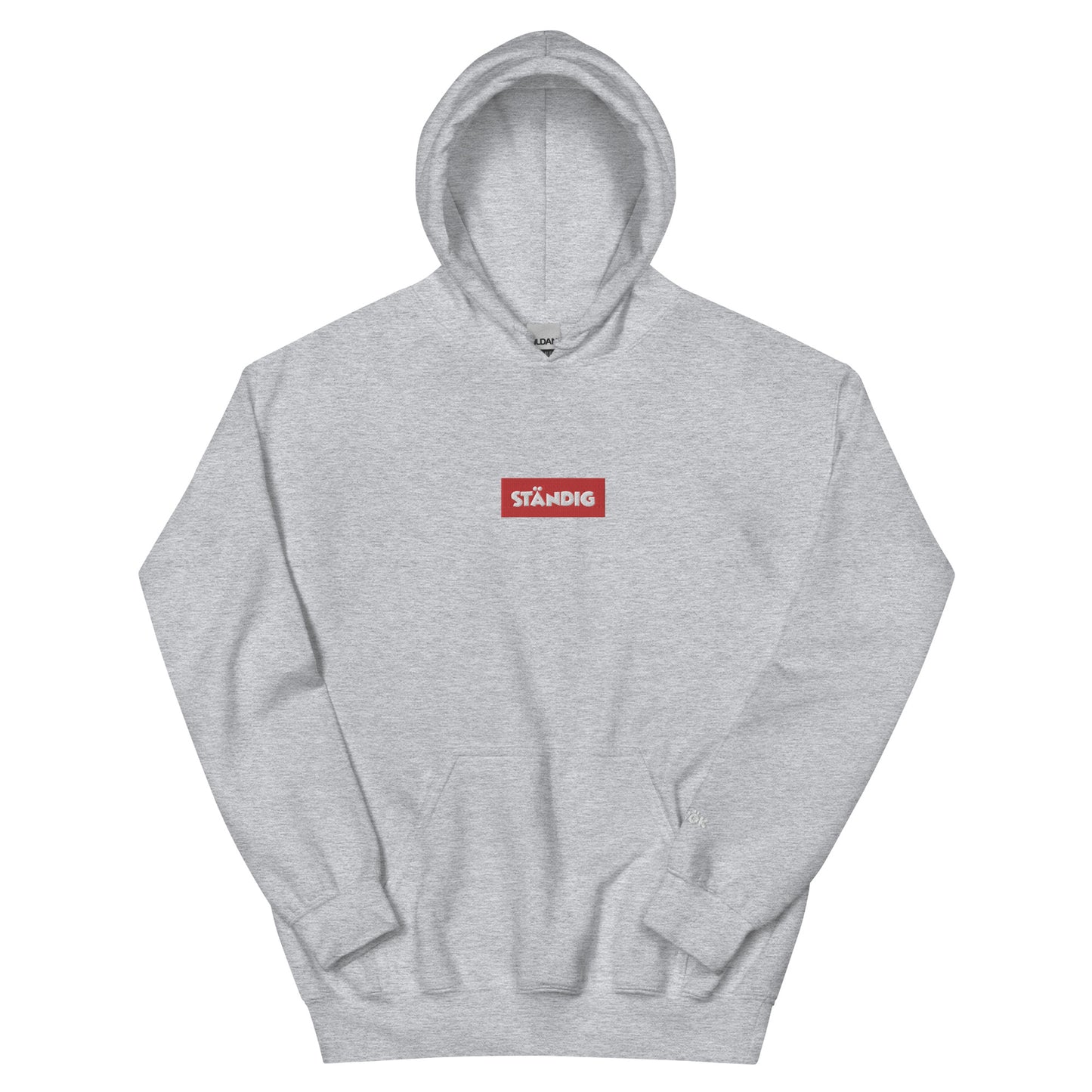 Standig Brand / #04 / Hoodie / Red Box Logo