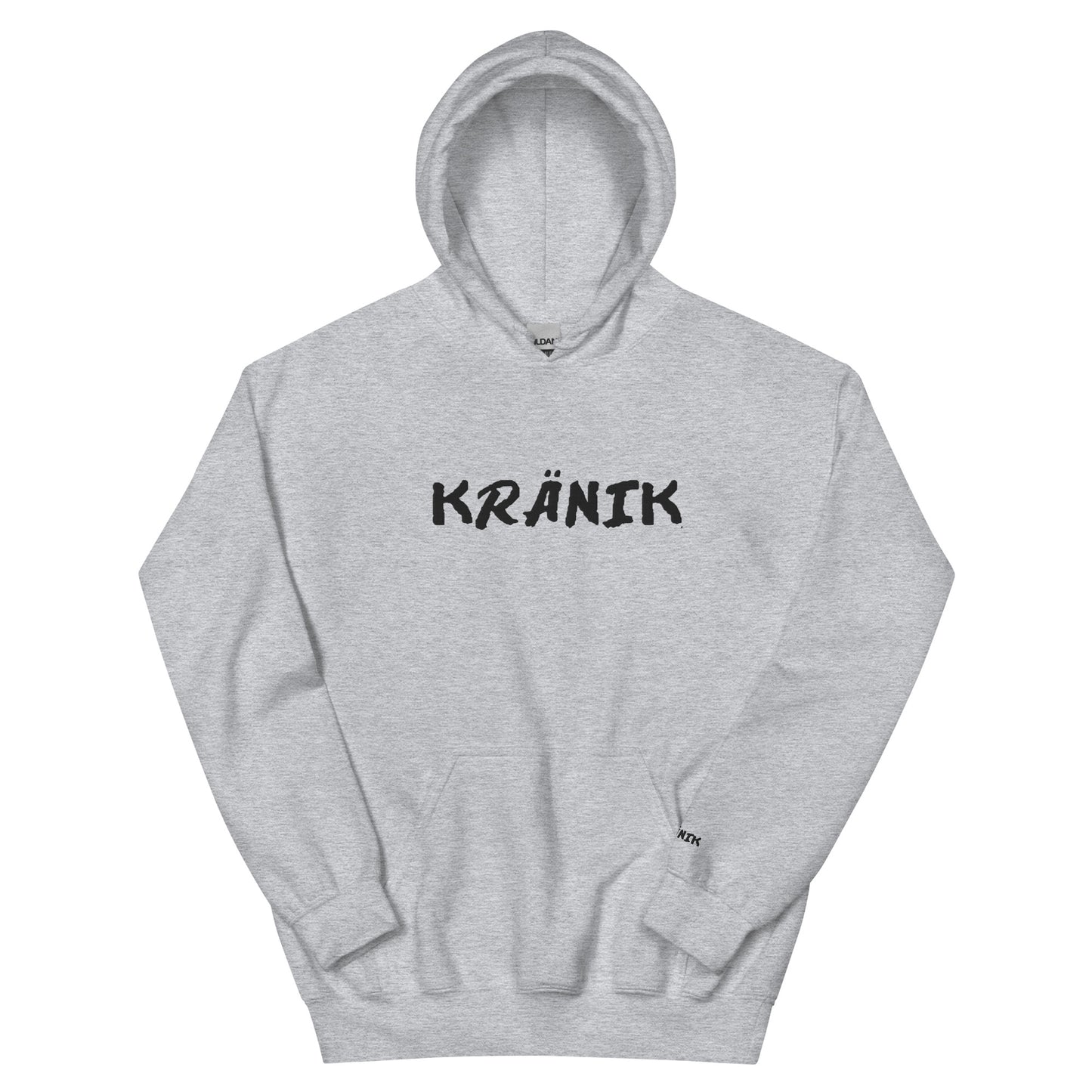 Kranik Brand / Hoodie / OG Dare Logo / Embroidered / White
