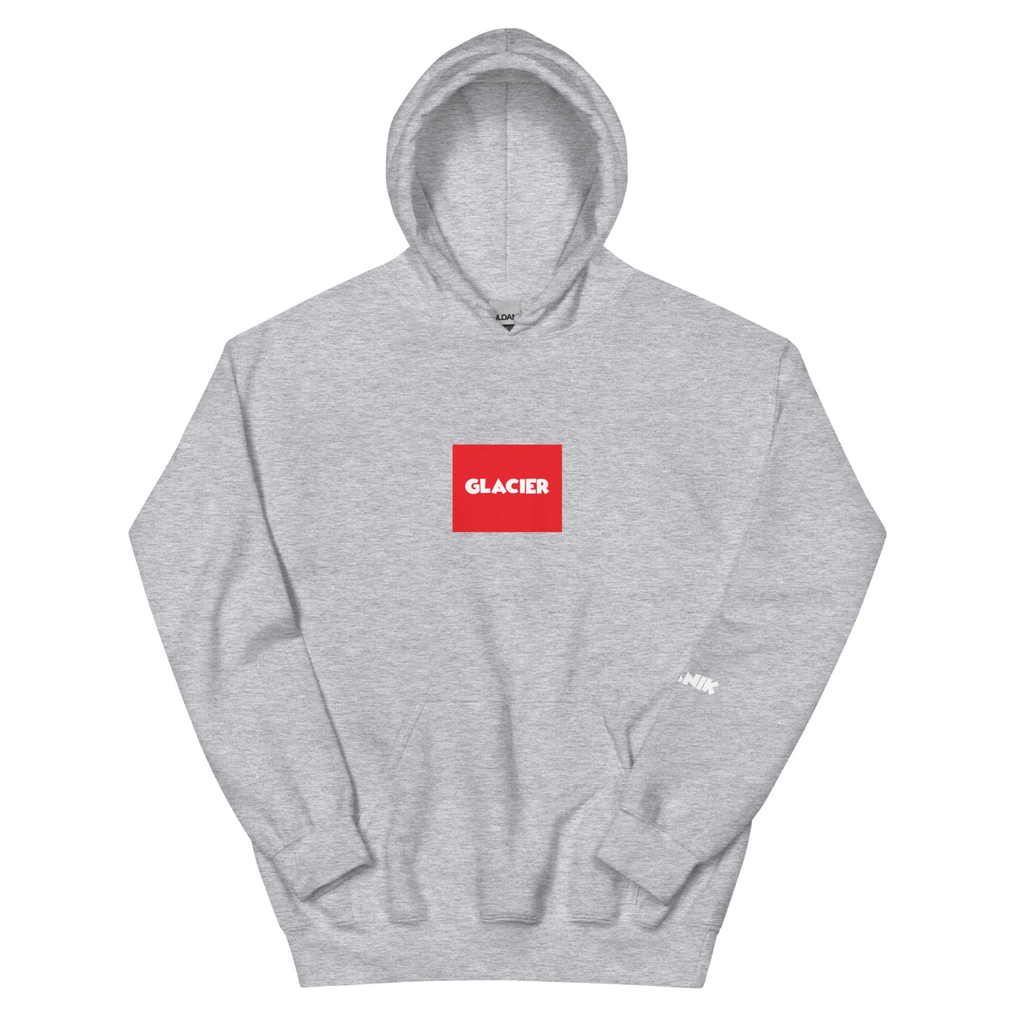 National Park Hoodies / Glacier / Hoodie / Red Box