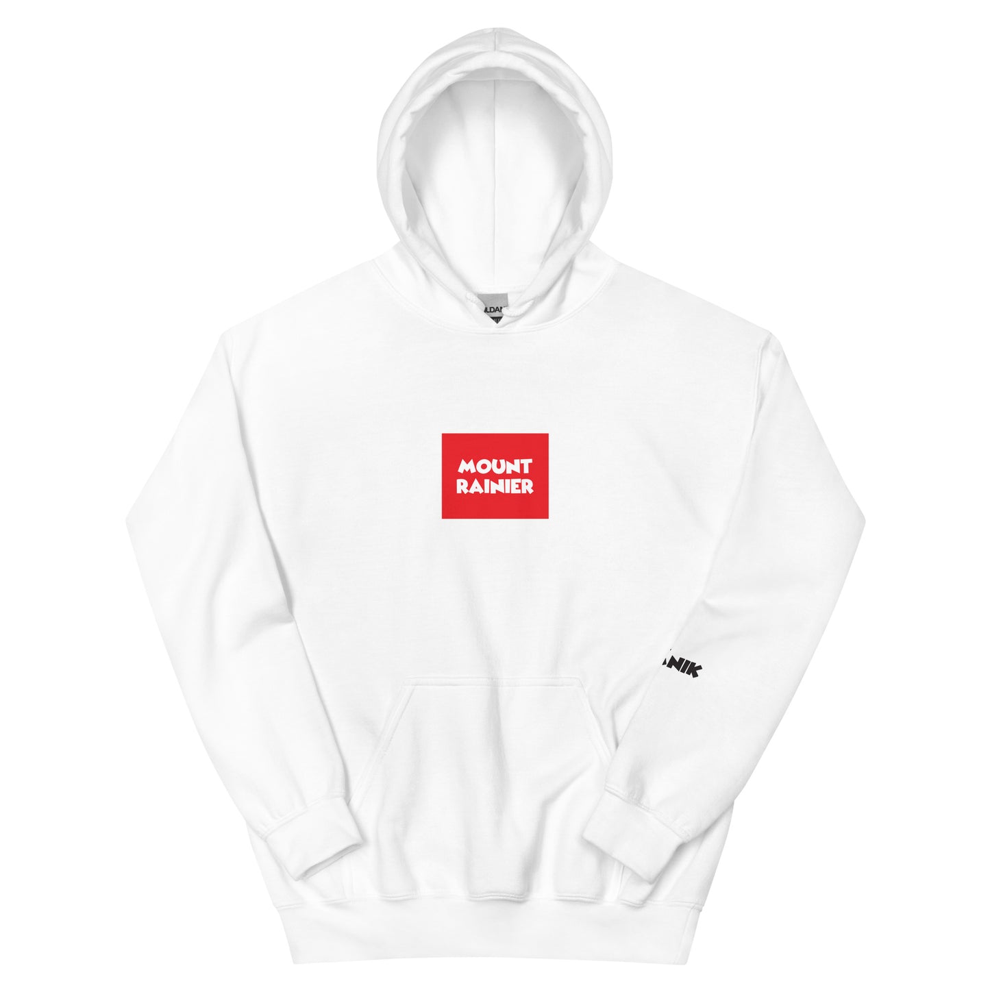 National Park Hoodies  / Mount Rainier / Hoodie / Red Box