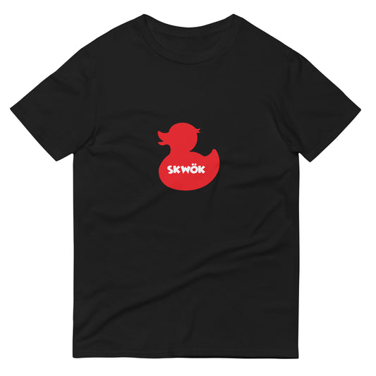 Skwok Brand / T-shirt / Skwok Duck Logo / Red / White