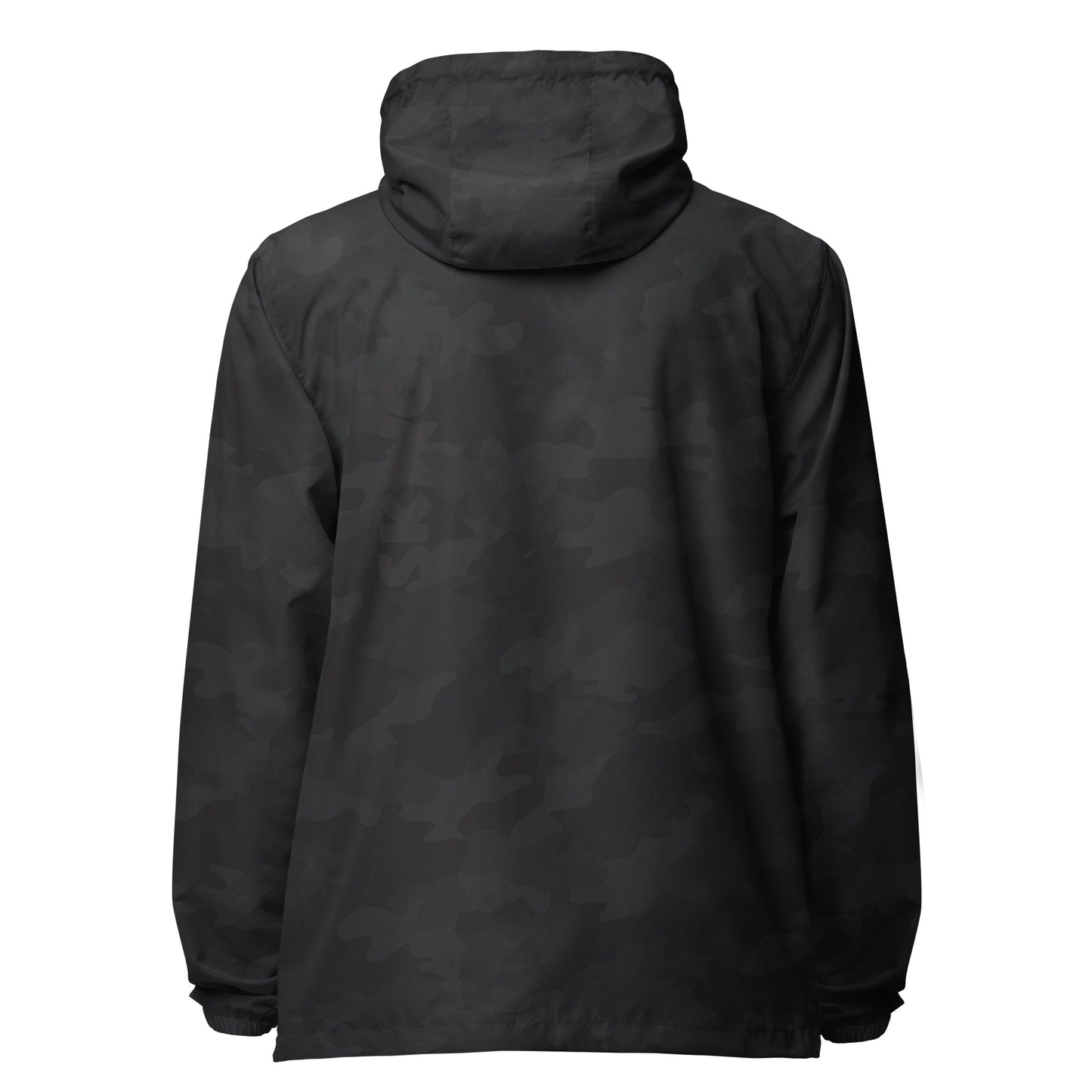 Skwok Windbreaker -  Black Logo Front & Back