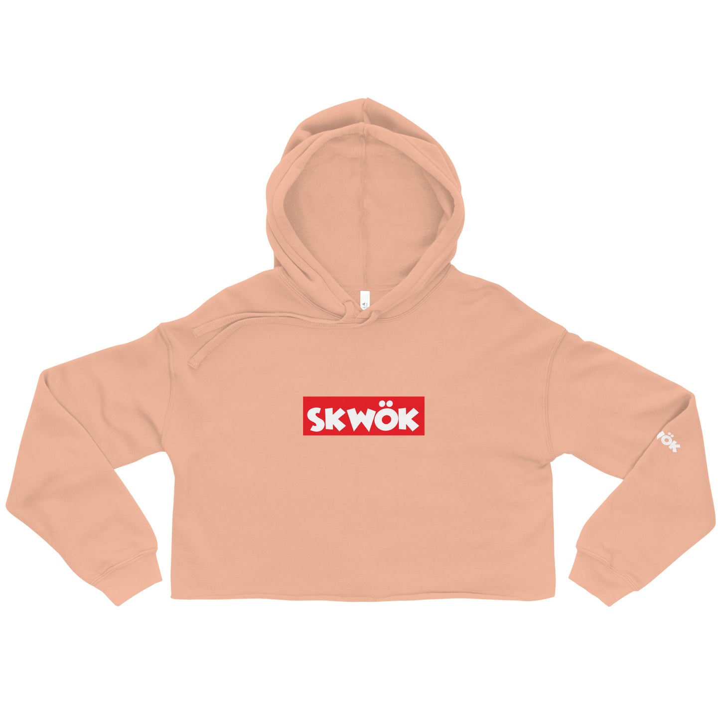 Skwok Brand / Crop / Hoodie / Red Box