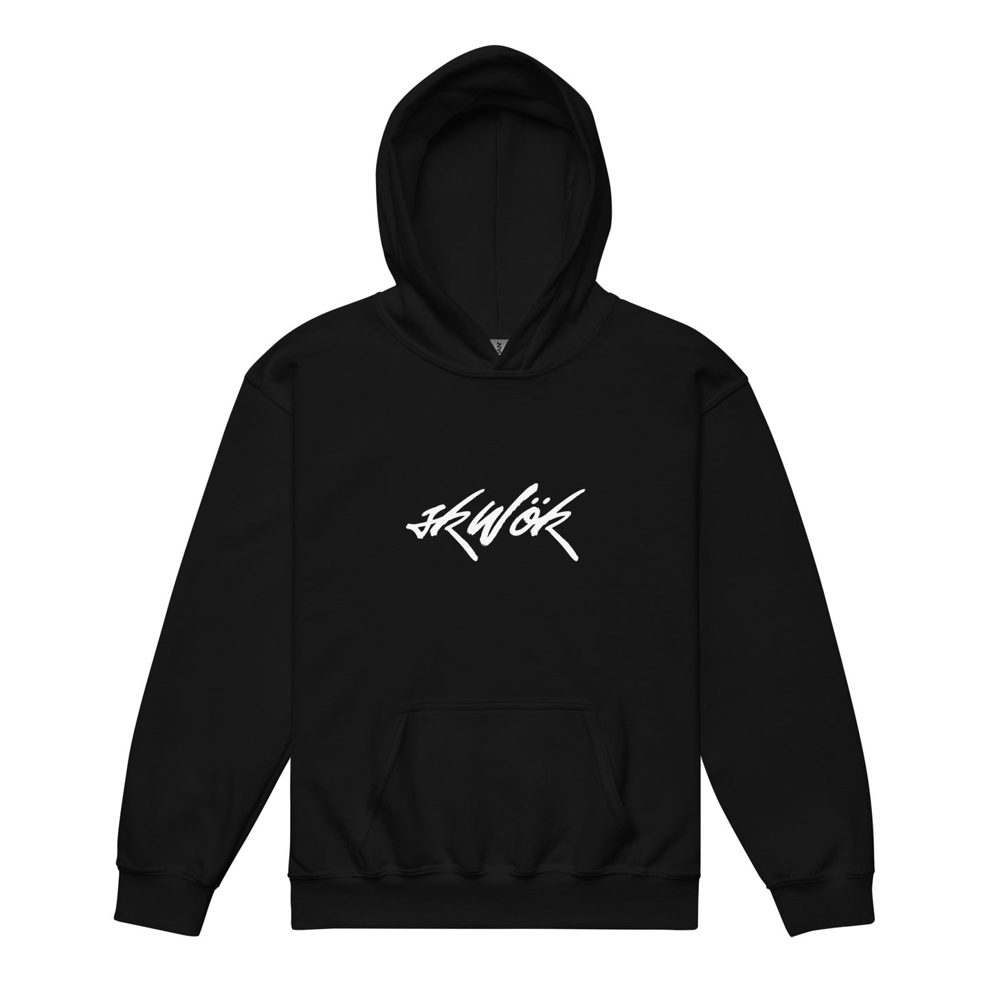 Skwok Brand /  Youth /  Heavy blend hoodie / Tag Logo