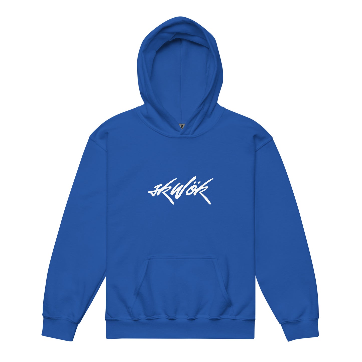 Skwok Brand /  Youth /  Heavy blend hoodie / Tag Logo