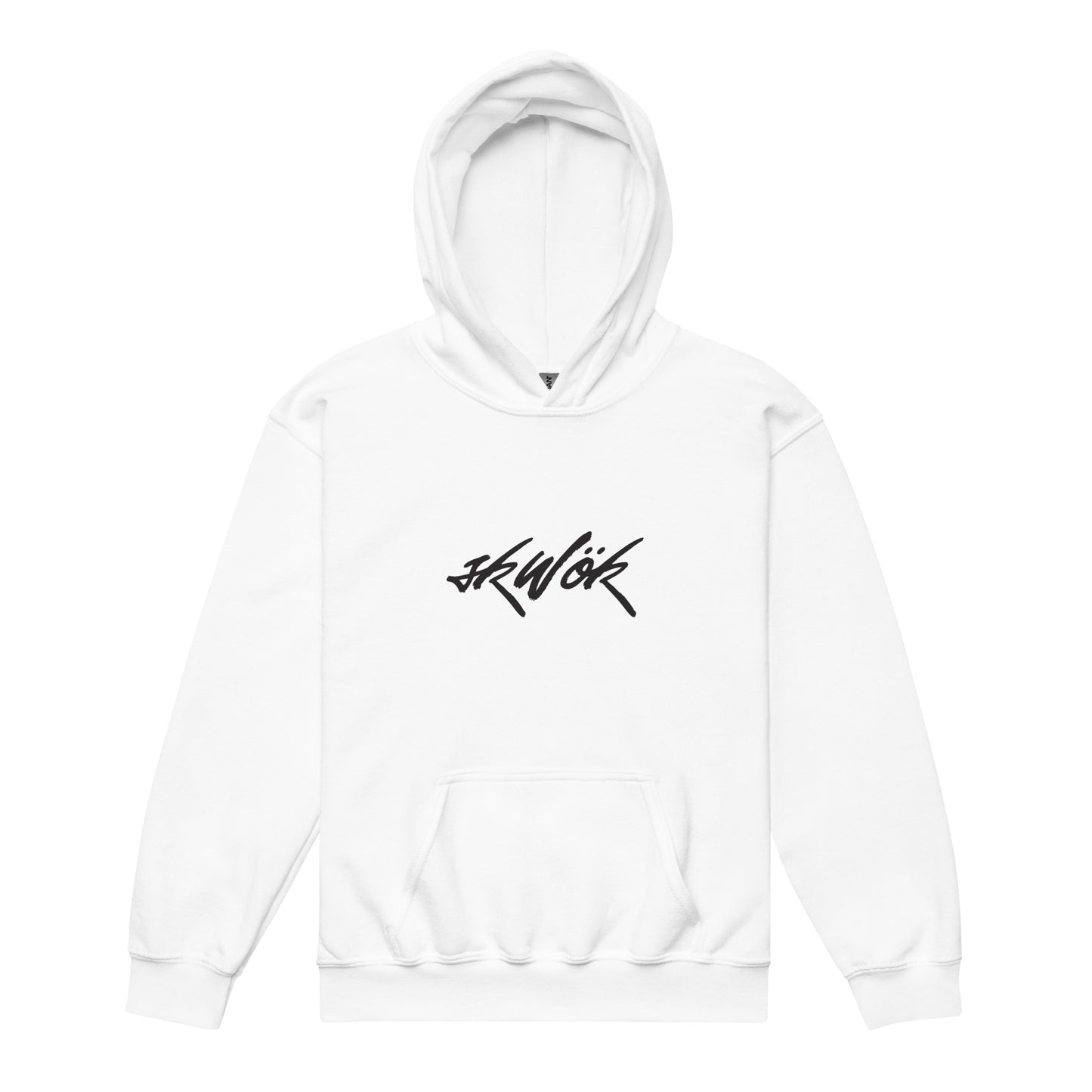 Skwok Brand /  Youth /  Heavy blend hoodie / Tag Logo