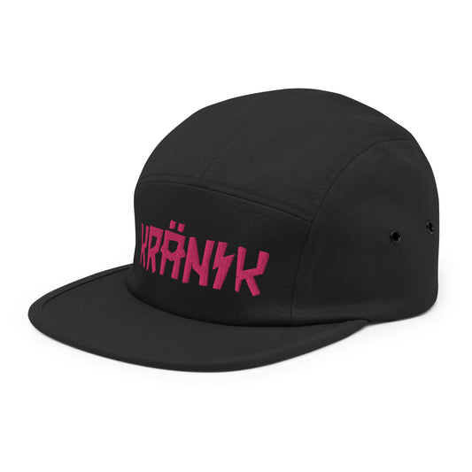 (6) Kranik Hat - Five Panel Cap - Fuchsia