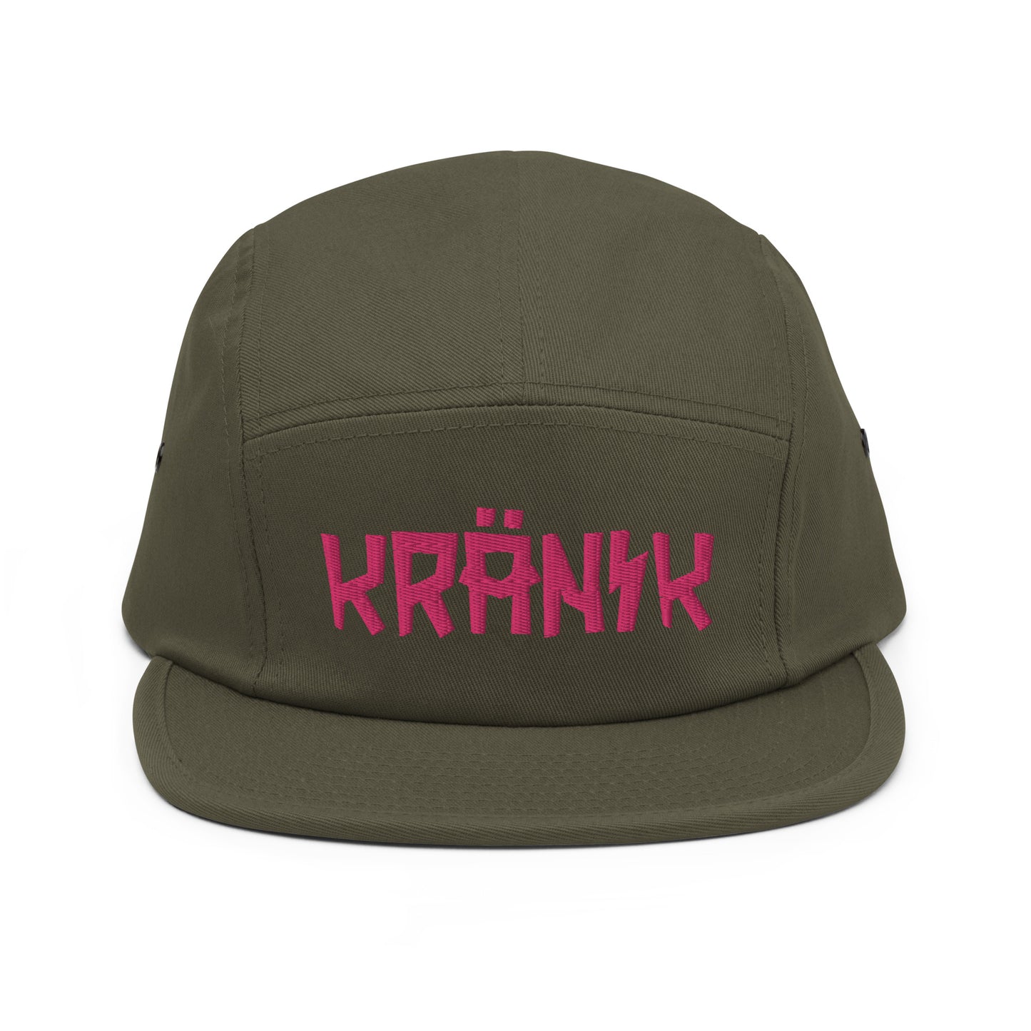 (6) Kranik Hat - Five Panel Cap - Fuchsia