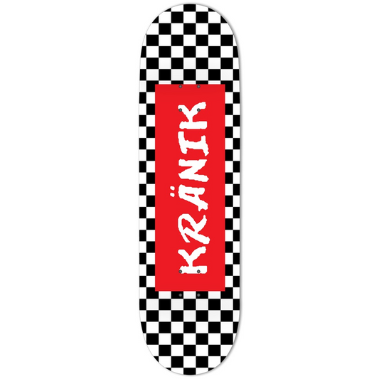 Kranik Brand / Deck / Happy Days Big Box Checkered /  Custom 8.75"