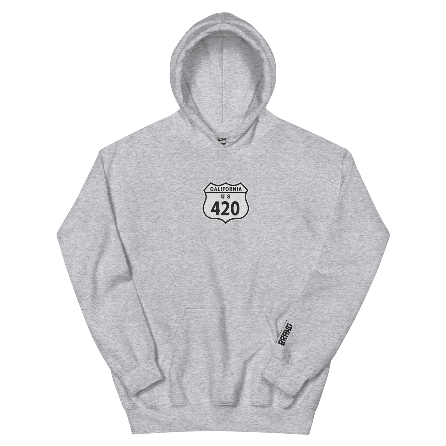Kranik Brand Hoodie / 420 Collection / Embroidered / US 420