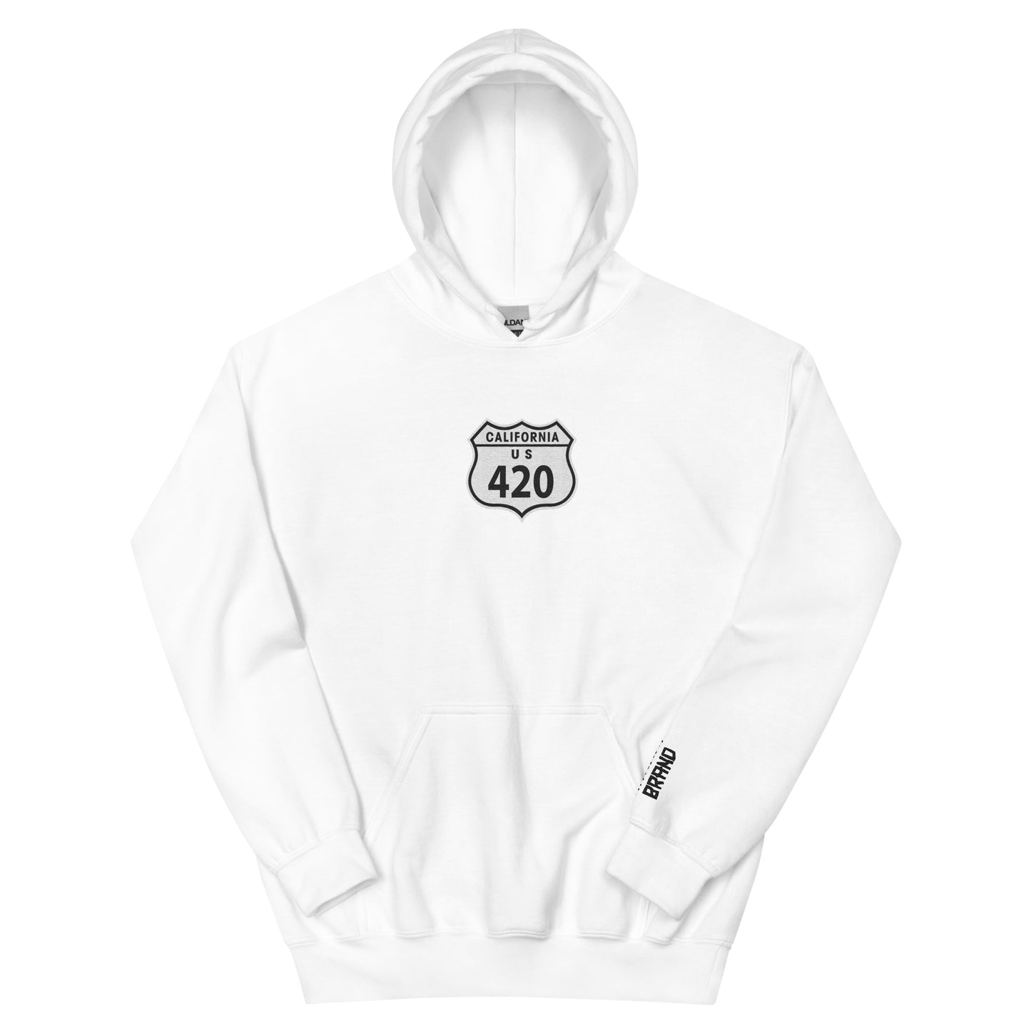 Kranik Brand Hoodie / 420 Collection / Embroidered / US 420
